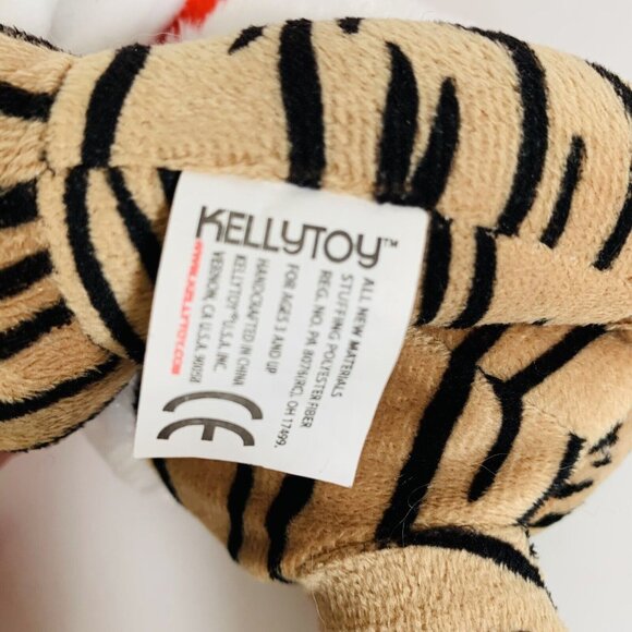 KellyToy Christmas Holiday Tiger Plush Festive Stuffed Animal Holiday Decor Gift - Picture 12 of 14